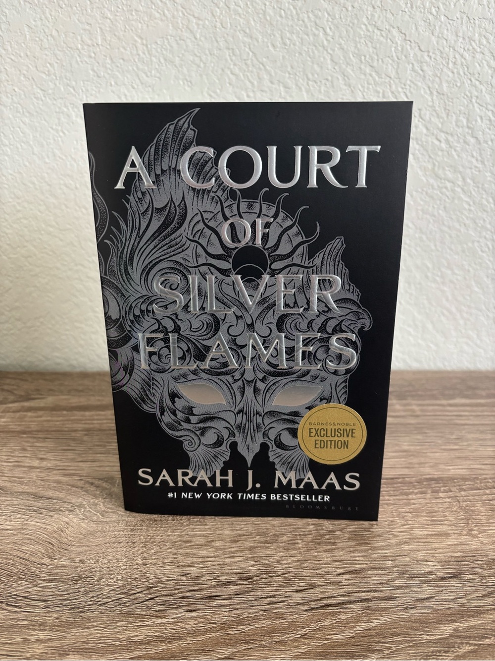 BN EXCLUSIVE A Court of Silver Flames Black Cover